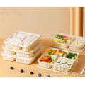 Disposable Biodegradable plastic cornstarch box